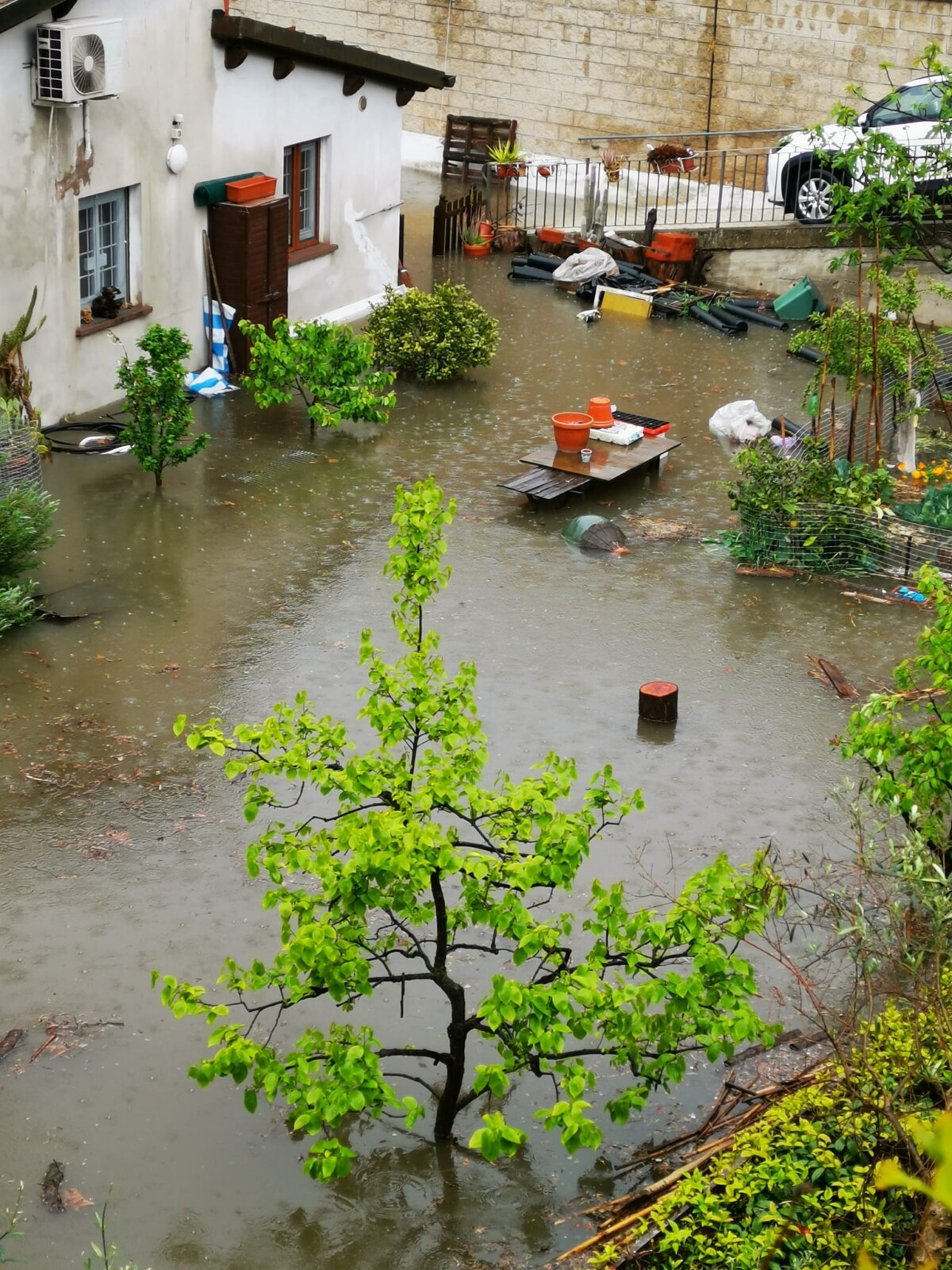 maltempo allagamenti roma