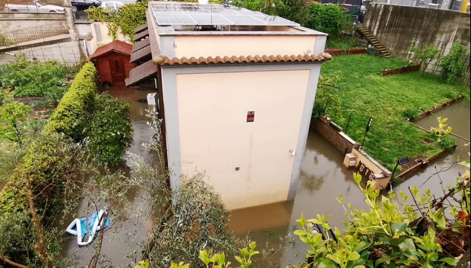 maltempo allagamenti roma