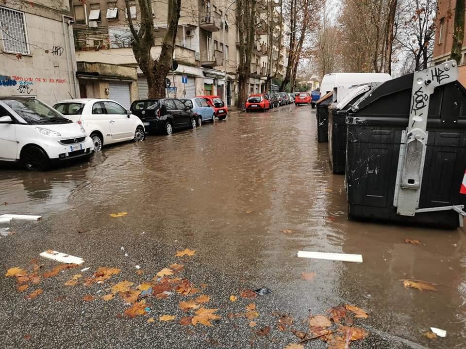 maltempo allagamenti roma