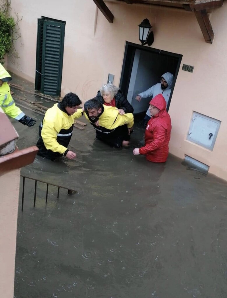 maltempo allagamenti roma