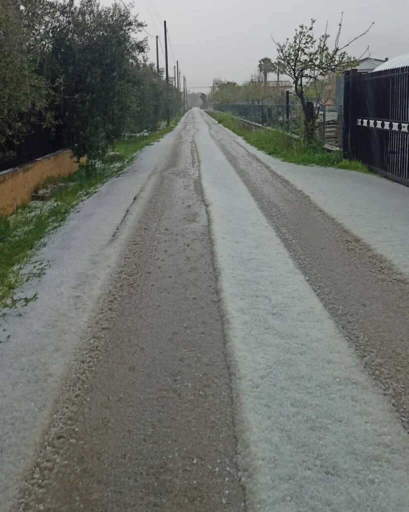 maltempo grandine lazio