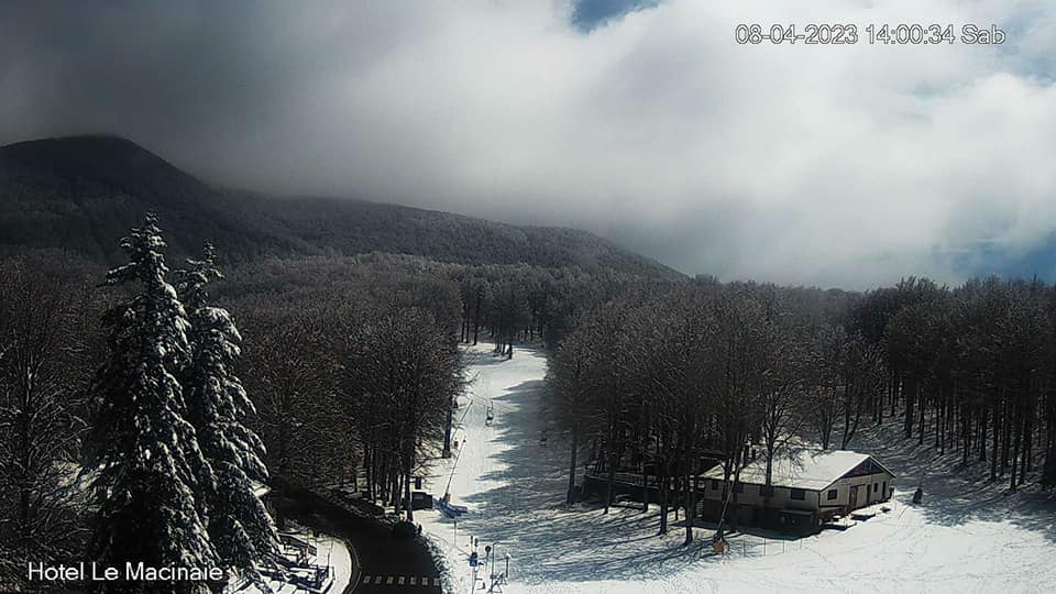 neve amiata toscana