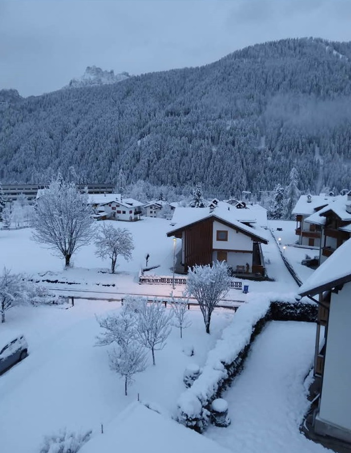 neve falcade veneto