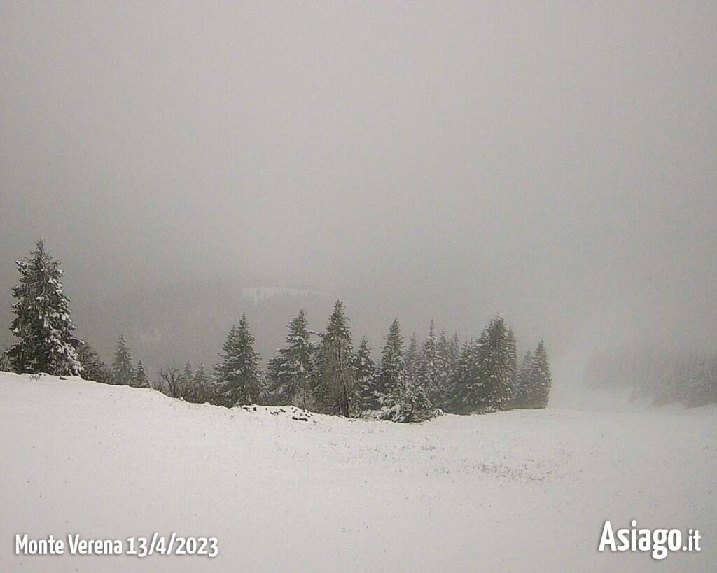 neve monte verena veneto