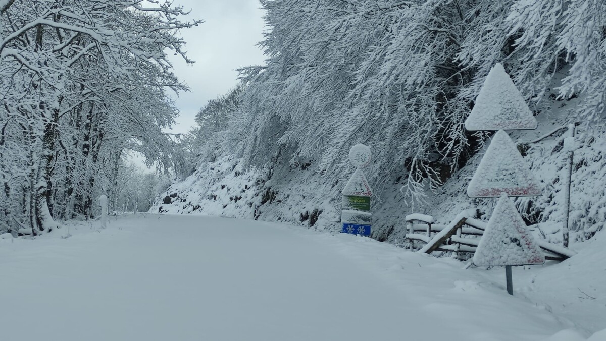 neve pratomagno toscana