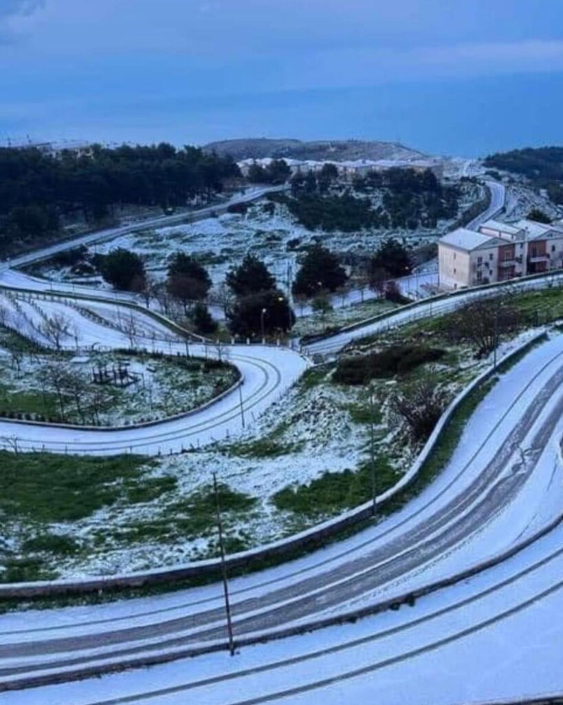 neve puglia monte sant'angelo