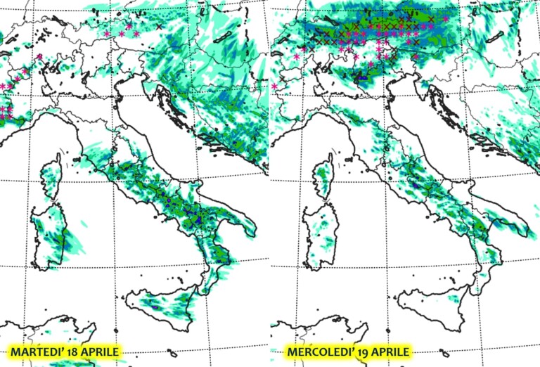 previsioni meteo temporali pomeridiani