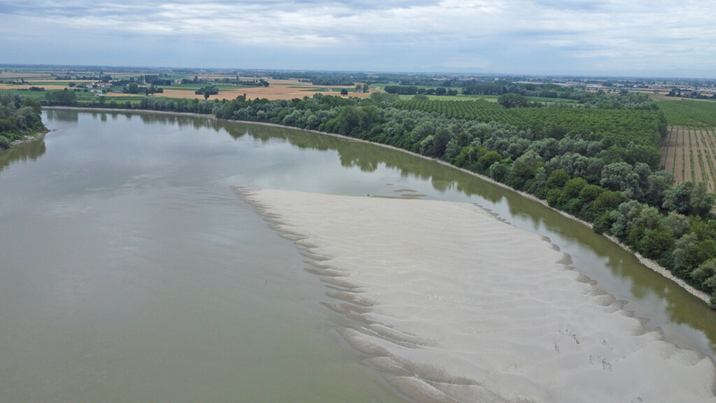 siccità fiume po anbi