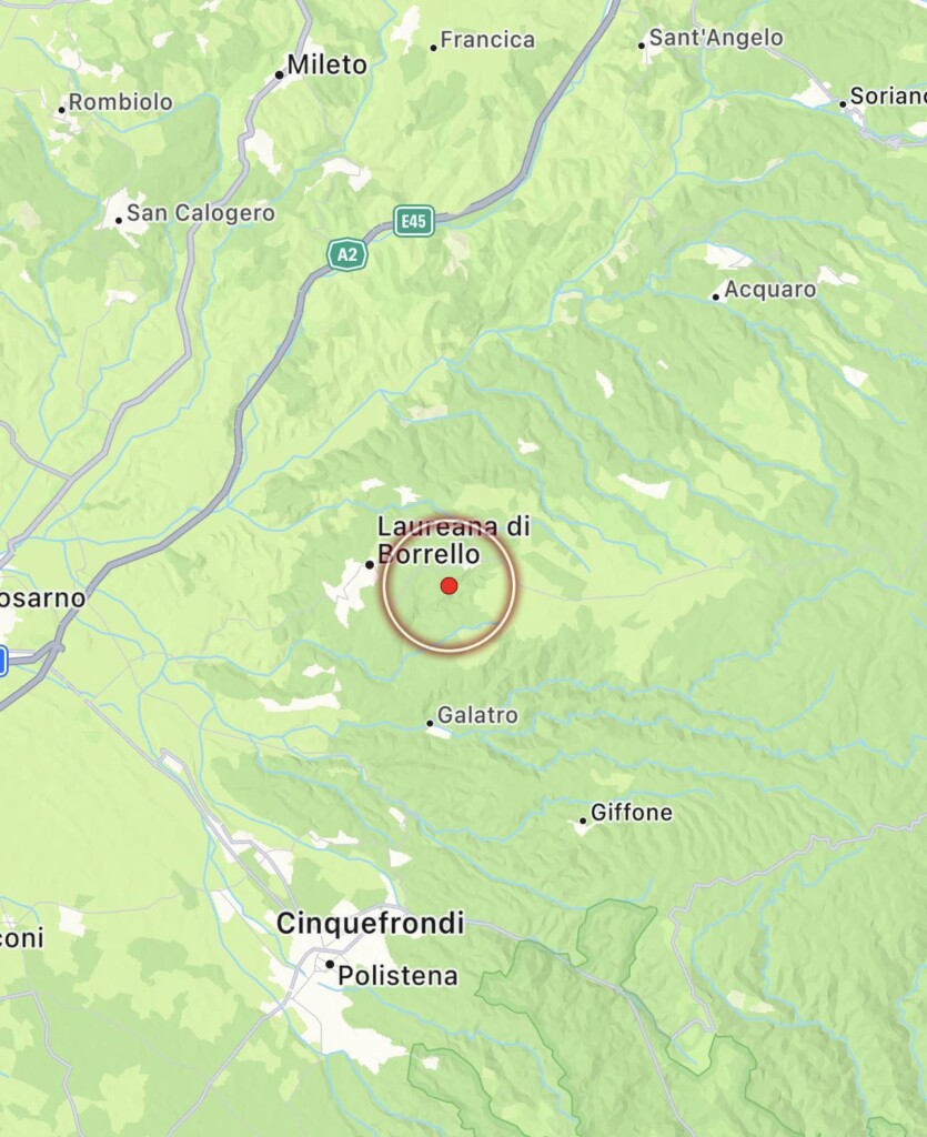 terremoto calabria oggi