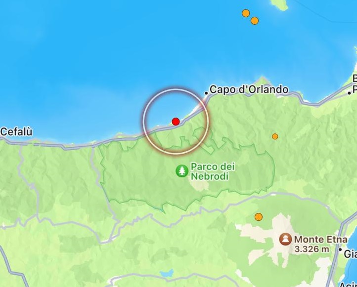 terremoto costa messinese sicilia (1)