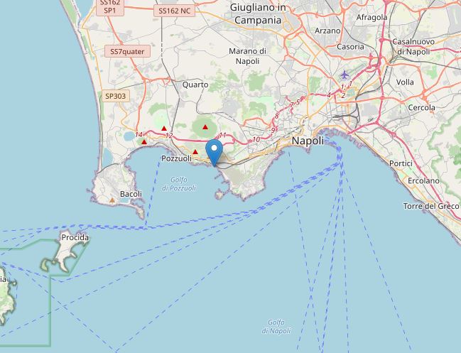 terremoto oggi napoli pozzuoli