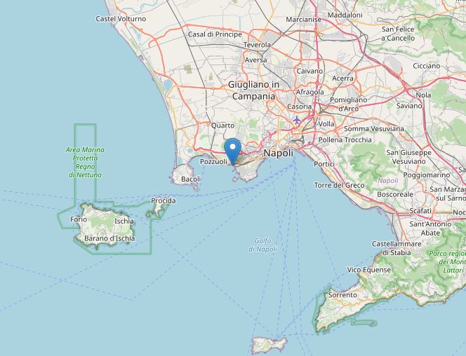 terremoto oggi napoli pozzuoli