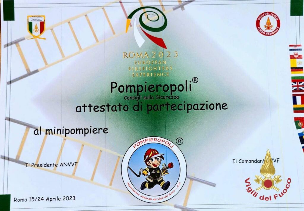 Pomperiopoli - pompieri per un giorno