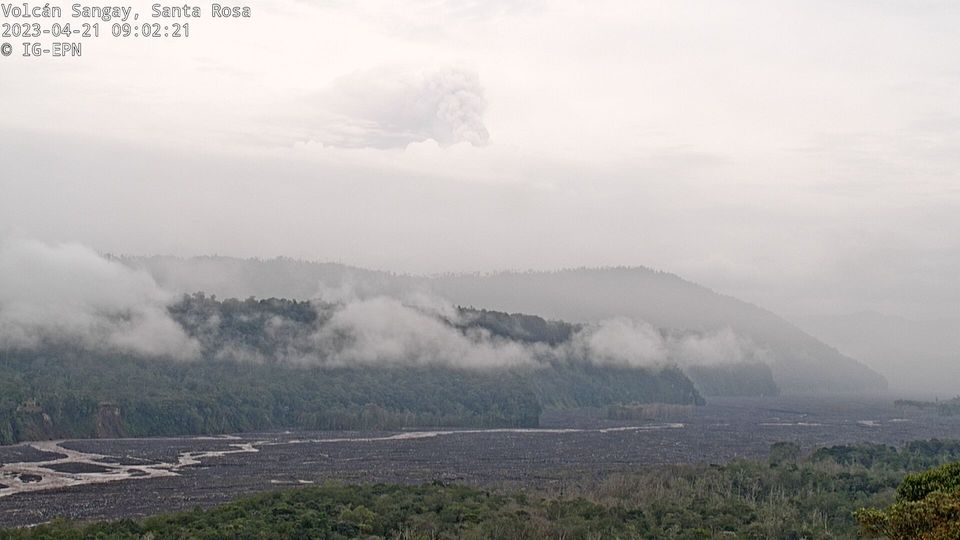 vulcano sangay ecuador