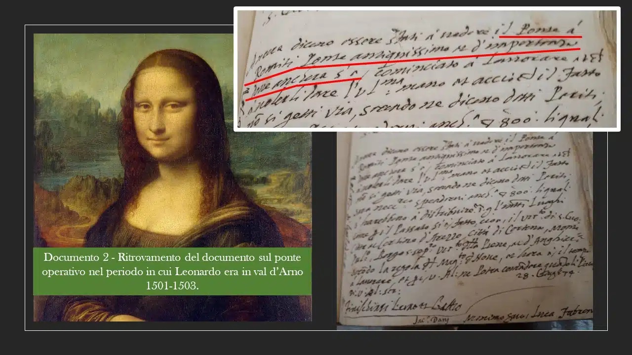 Storia Dellarte Sullo Sfondo Della Gioconda Cè Il Ponte Romito Di