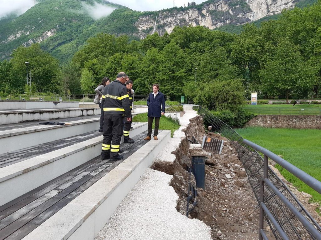 Palazzo delle Albere crollo trento