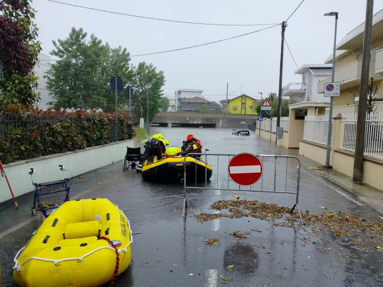 Riccione maltempo