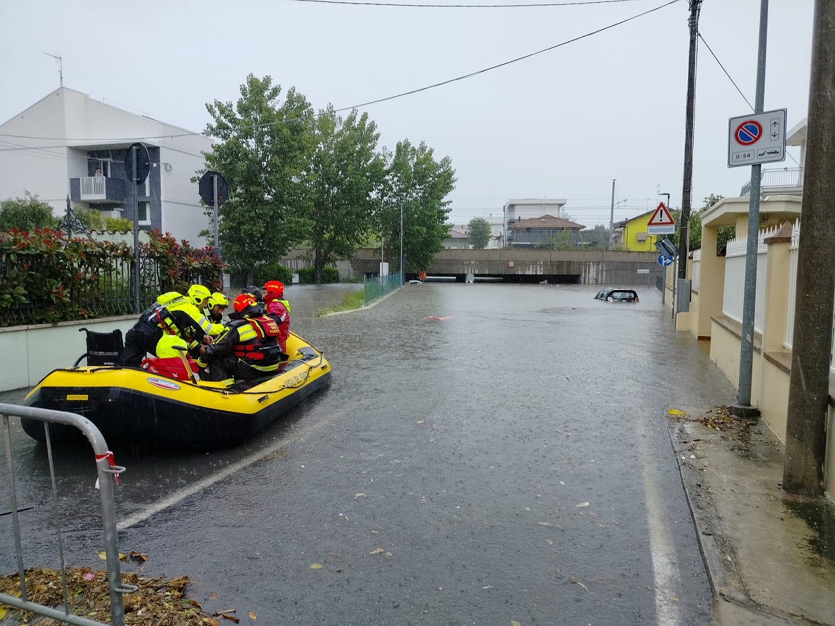 Riccione maltempo