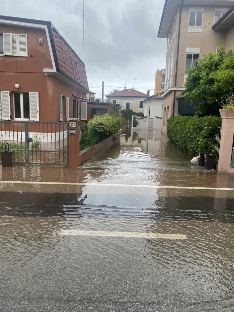 allagamenti maltempo senigallia