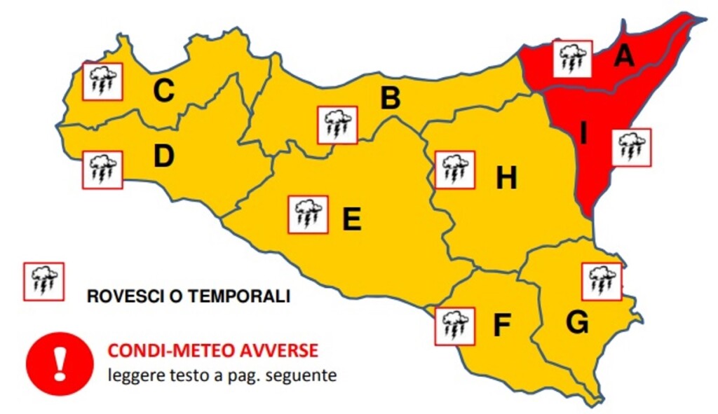 allerta meteo sicilia 20 21 maggio 2023