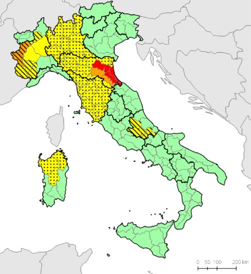 Allerta Meteo Protezione Civile, In Arrivo Pioggia E Temporali Al Nord ...