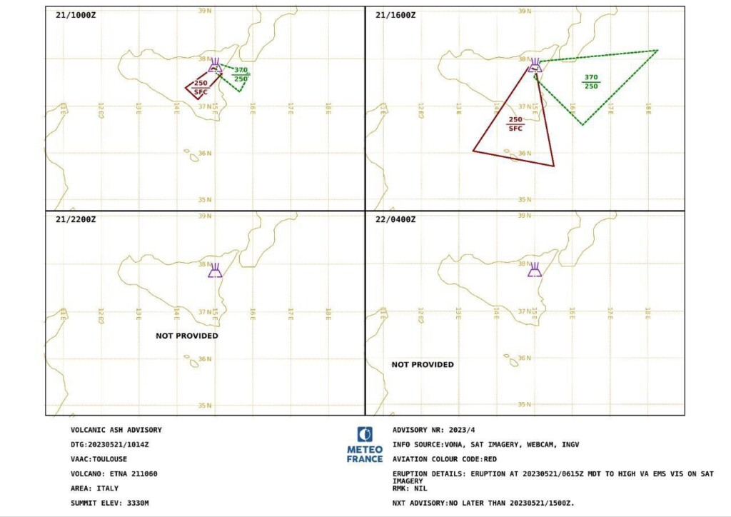 etna eruzione chiuso aeroporto