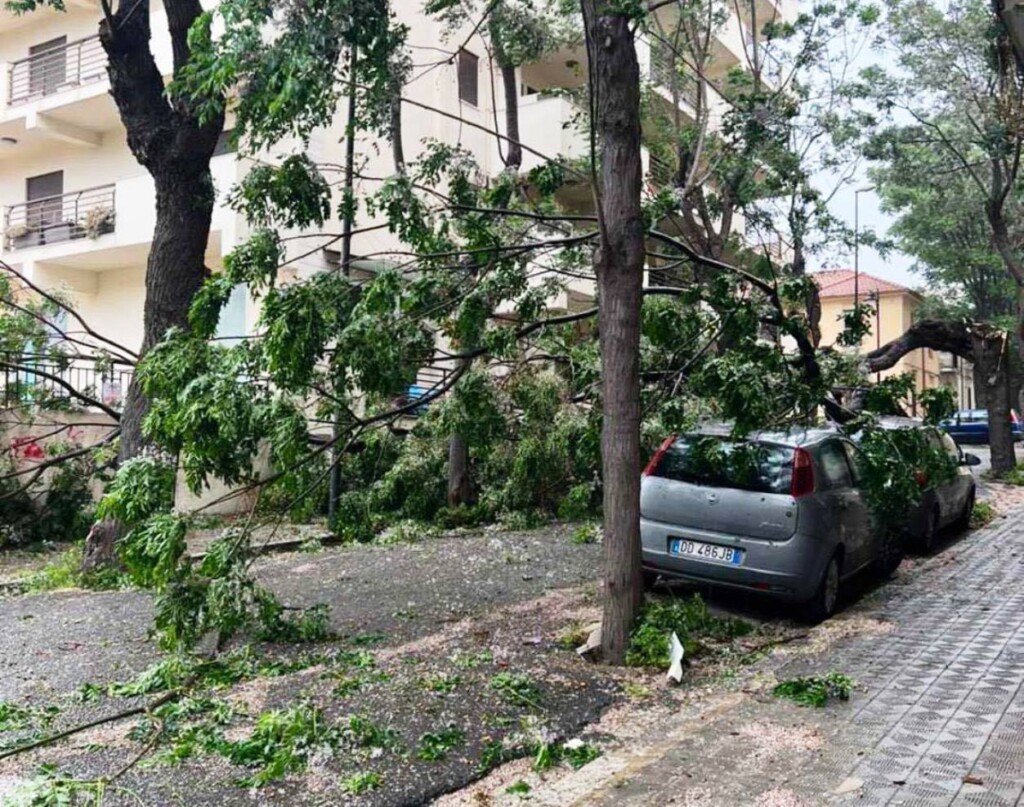 forte vento reggio calabria