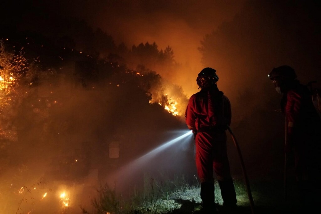 incendio extremadura spagna