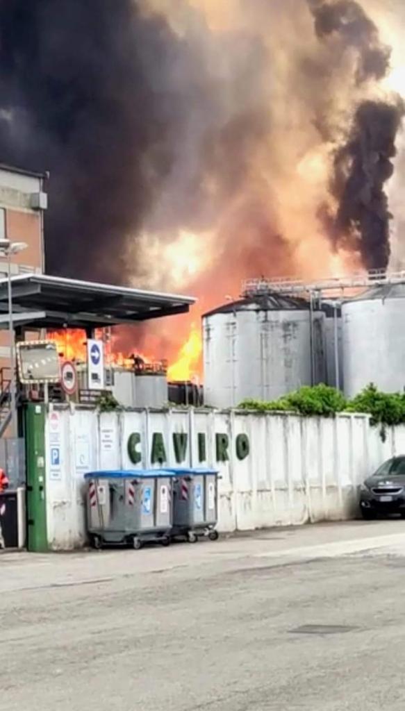 incendio faenza oggi