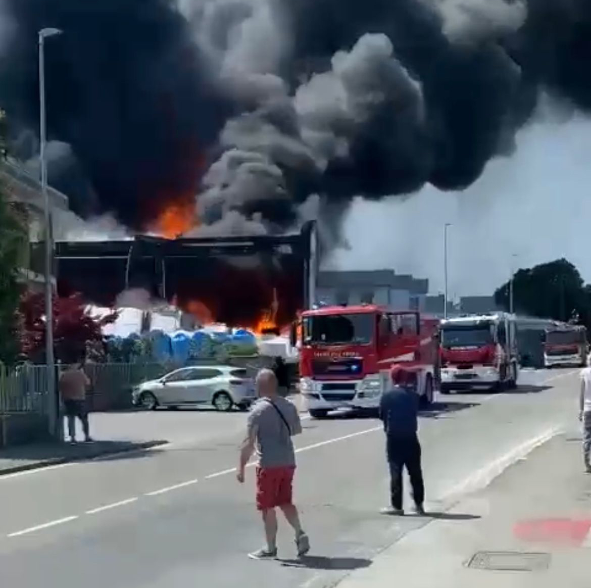 incendio fidenza