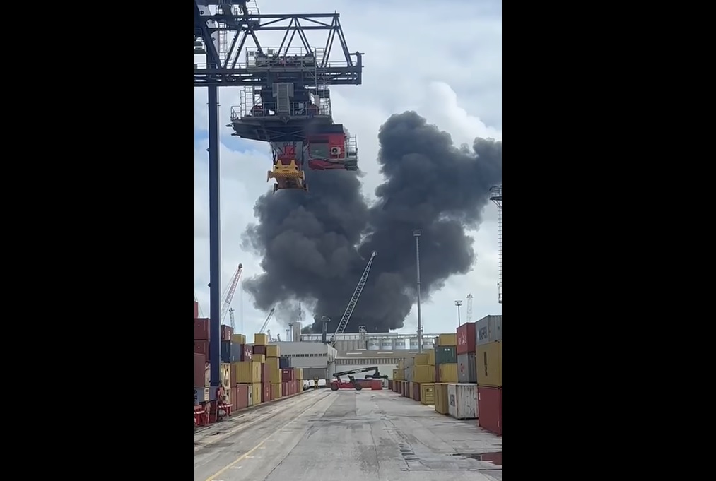 incendio ravenna docks cereali