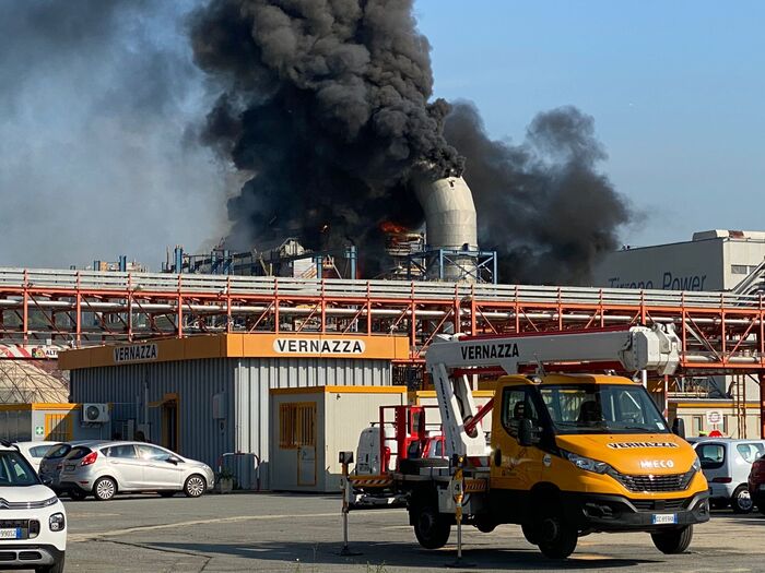 incendio vado ligure