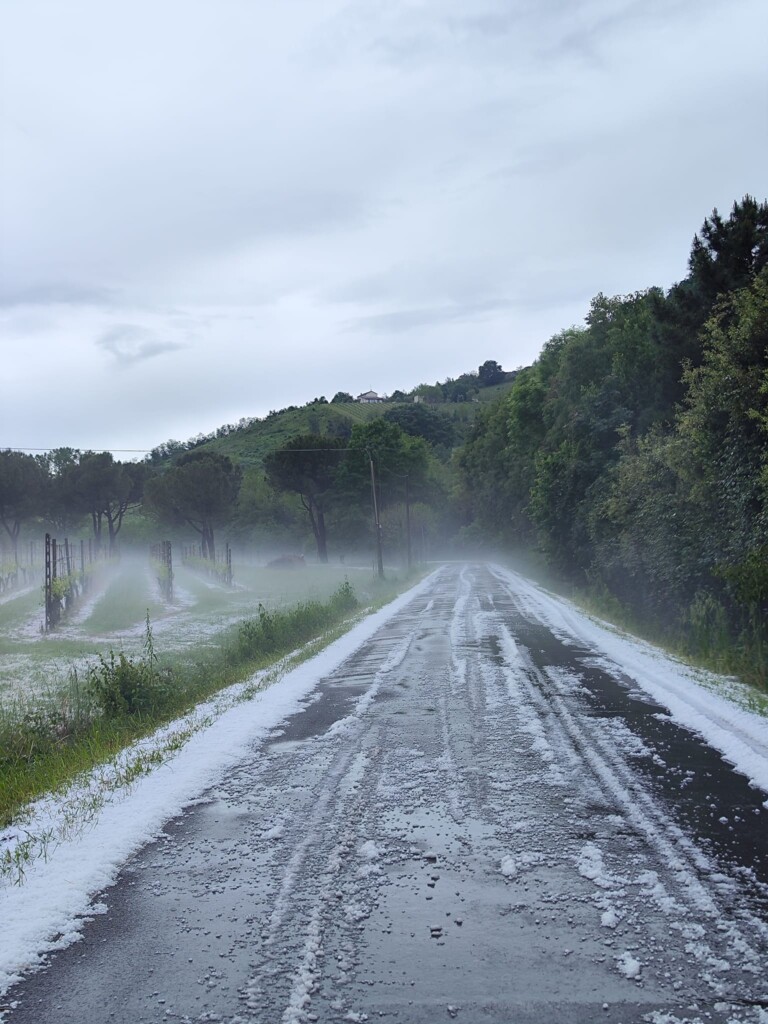 maltempo grandine bertinoro emilia romagna