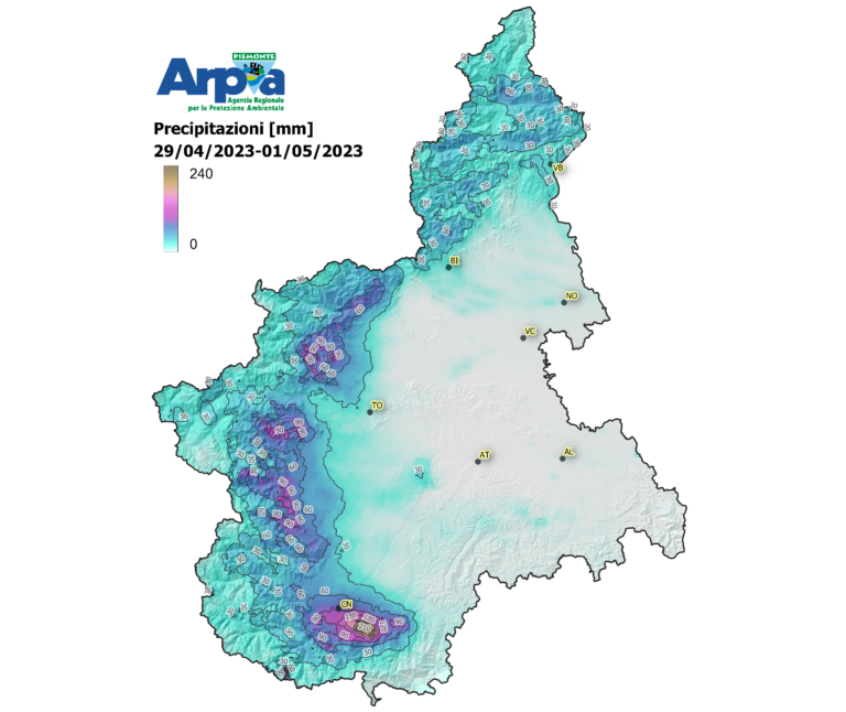 maltempo piemonte