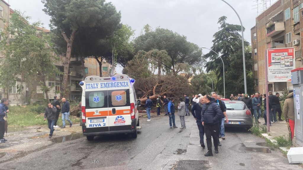 maltempo reggio calabria morto