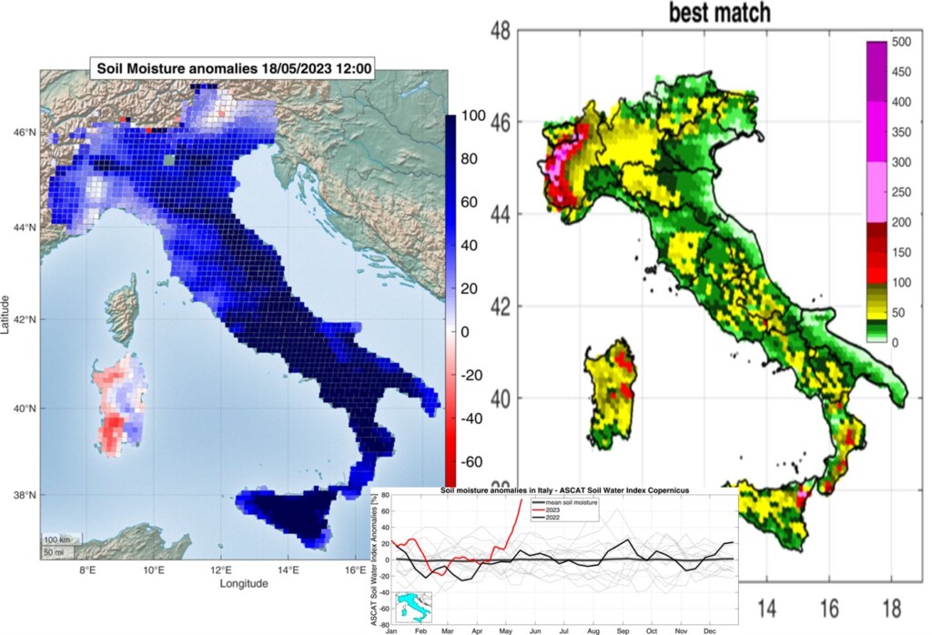 piogge italia maggio 2023