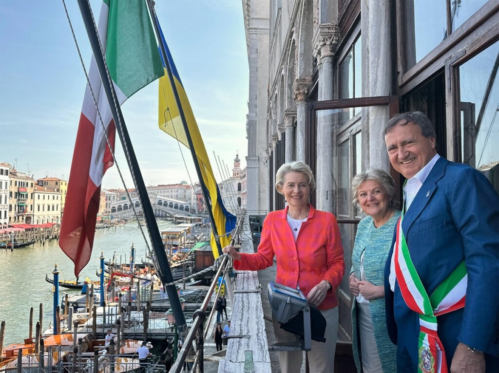 Von der Leyen a Venezia