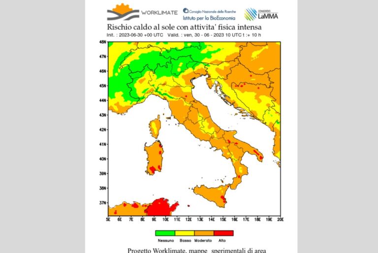 ondata di caldo Basilicata