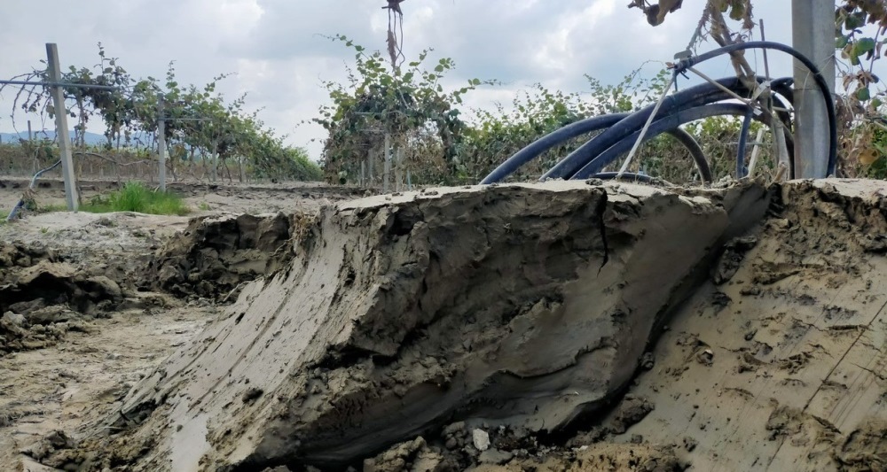 desertificazione in Emilia Romagna, dopo l'alluvione