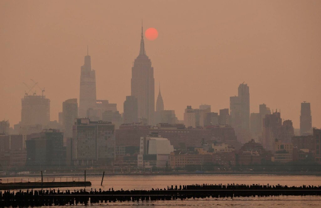 Qualità dell'aria di New York: cosa sta succedendo dopo gli incendi in  Canada