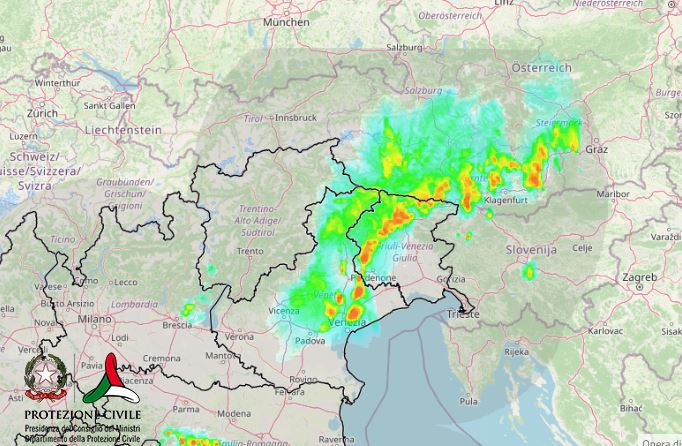 maltempo oggi temporali veneto friuli venezia giulia (2)