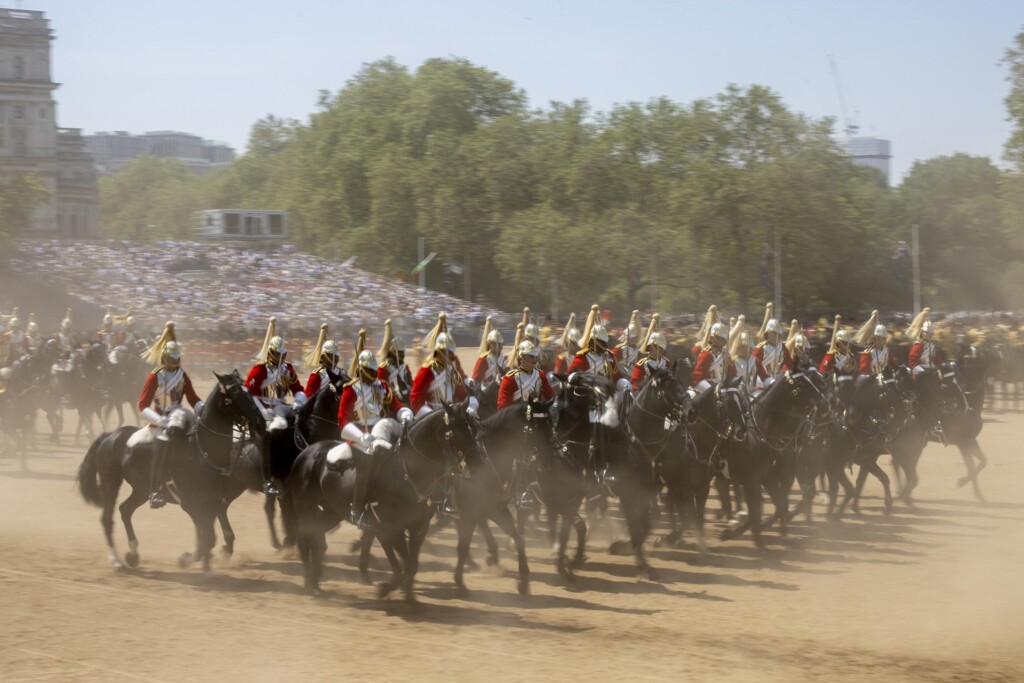 parata militare caldo londra