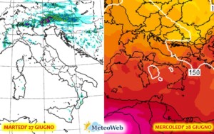 previsioni meteo 27 28 giugno 2023