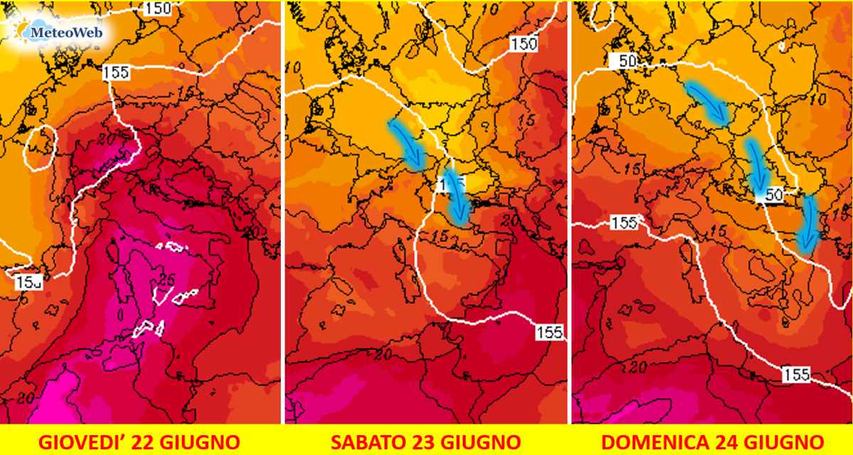 Previsioni Meteo, oggi e domani il picco dell'ondata di caldo. Nel