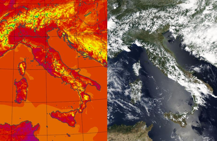 Meteo le temperature massime di oggi 22 C a Vibo Valentia