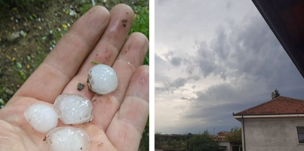 temporali grandine piemonte