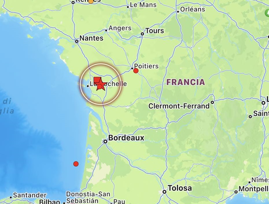 terremoto francia