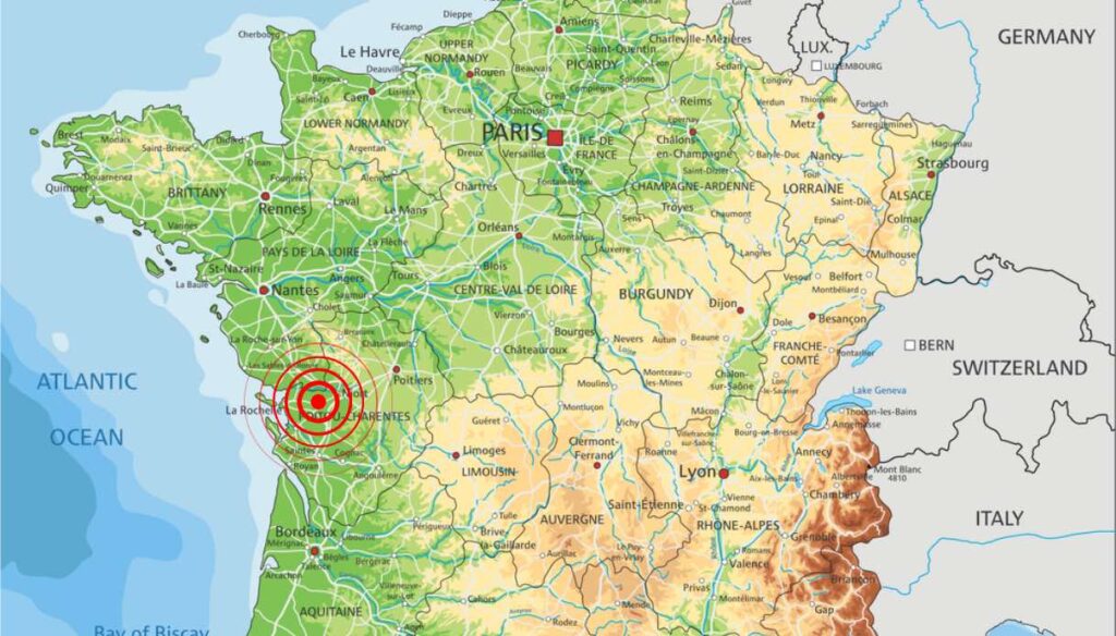 terremoto in Francia