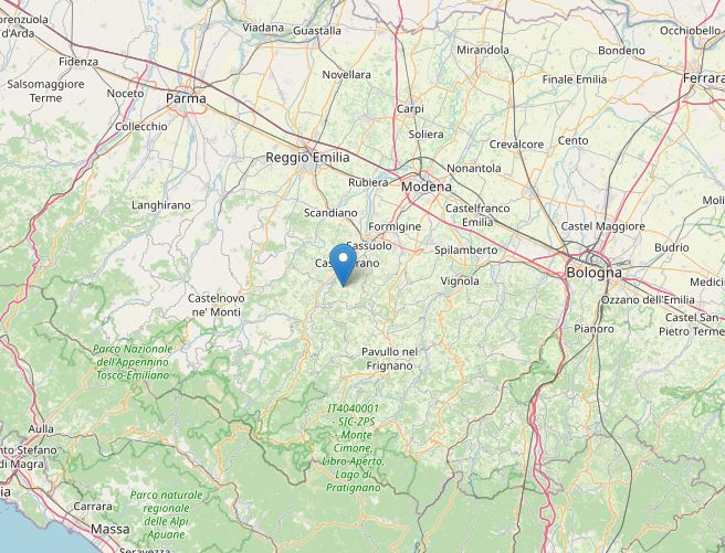 terremoto modena Prignano sulla Secchia