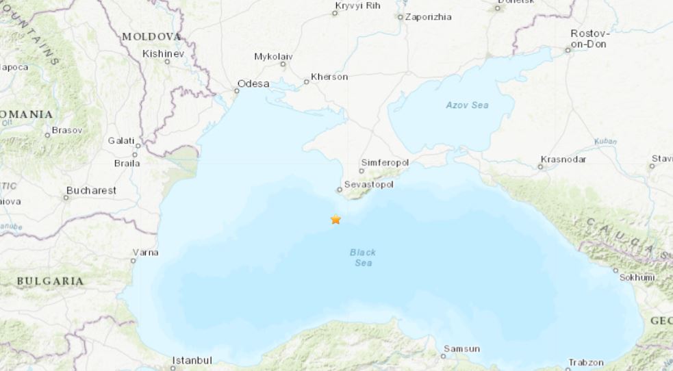 terremoto ucraina crimea mar nero